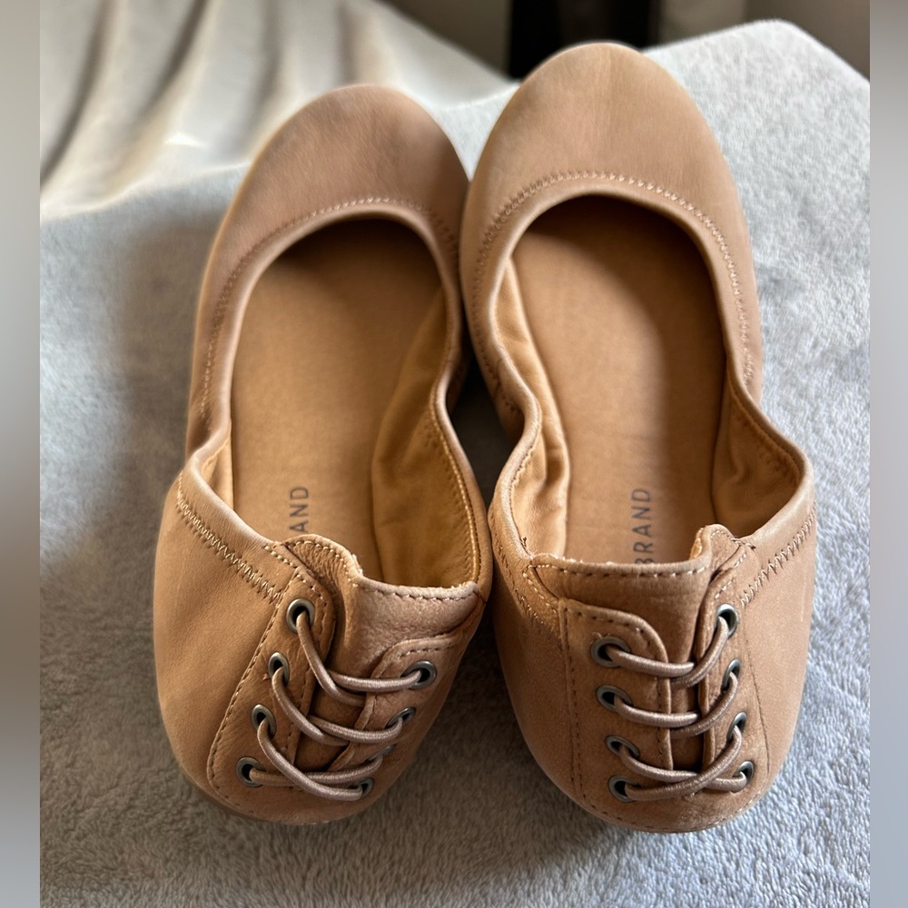 Lucky Brand Echo 2 leather ballet flats